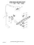 Diagram for 07 - Upper Wash And Rinse Parts