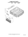 Diagram for 10 - Lower Rack Parts