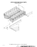 Diagram for 11 - Upper Rack And Track