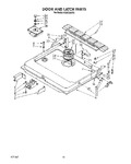 Diagram for 13 - Door And Latch