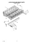 Diagram for 11 - Upper Rack And Track