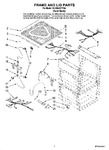 Diagram for 05 - Frame And Lid Parts