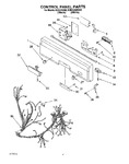 Diagram for 03 - Control Panel, Lit/optional