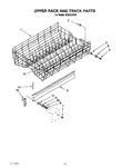 Diagram for 11 - Upper Rack And Track