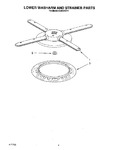 Diagram for 05 - Lower Washarm And Strainer