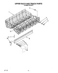 Diagram for 10 - Upper Rack And Track