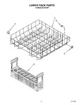 Diagram for 11 - Lower Rack