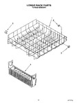 Diagram for 12 - Lower Rack