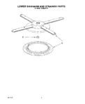 Diagram for 05 - Lower Washarm And Strainer