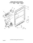 Diagram for 03 - Door And Latch Parts