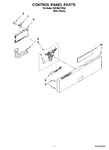 Diagram for 02 - Control Panel Parts