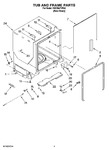 Diagram for 05 - Tub And Frame Parts