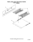 Diagram for 11 - Third Level Rack And Track Parts