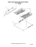 Diagram for 11 - Third Level Rack And Track Parts