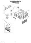 Diagram for 10 - Lower Rack Parts