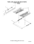 Diagram for 11 - Third Level Rack And Track Parts