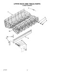 Diagram for 11 - Upper Rack And Track