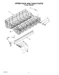 Diagram for 10 - Upper Rack And Track