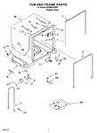 Diagram for 07 - Tub And Frame Parts