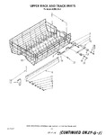 Diagram for 11 - Upper Rack And Track