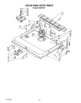 Diagram for 13 - Door And Latch