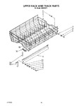 Diagram for 11 - Upper Rack And Track