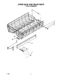 Diagram for 11 - Upper Rack And Track