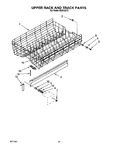 Diagram for 11 - Upper Rack And Track