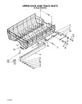 Diagram for 11 - Upper Rack And Track