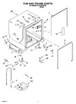 Diagram for 07 - Tub And Frame Parts