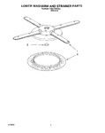 Diagram for 05 - Lower Washarm And Strainer