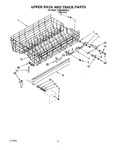 Diagram for 10 - Upper Rack And Track