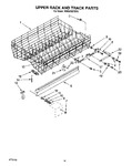 Diagram for 10 - Upper Rack And Track