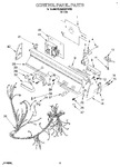 Diagram for 03 - Control Panel, Lit/optional