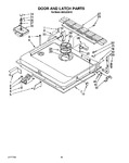 Diagram for 13 - Door And Latch