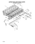 Diagram for 10 - Upper Rack And Track