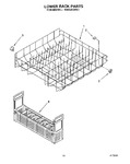 Diagram for 11 - Lower Rack