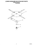 Diagram for 04 - Lower Washarm And Strainer Parts