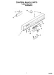 Diagram for 02 - Control Panel Parts