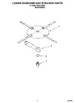 Diagram for 04 - Lower Washarm And Strainer Parts