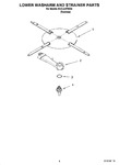 Diagram for 04 - Lower Washarm And Strainer Parts