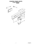 Diagram for 02 - Control Panel Parts