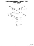 Diagram for 04 - Lower Washarm And Strainer Parts