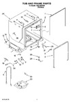 Diagram for 07 - Tub And Frame Parts