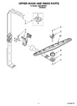 Diagram for 10 - Upper Wash And Rinse Parts