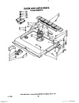 Diagram for 13 - Door And Latch