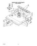 Diagram for 13 - Door And Latch