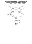 Diagram for 04 - Lower Washarm And Strainer Parts