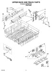 Diagram for 09 - Upper Rack And Track Parts