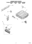 Diagram for 11 - Lower Rack Parts, Optional Parts (not Included)